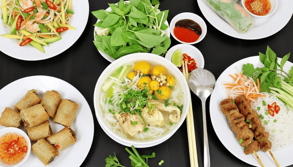 Chicken pho is a lighter alternative made with whole chicken simmered with ginger and shallots